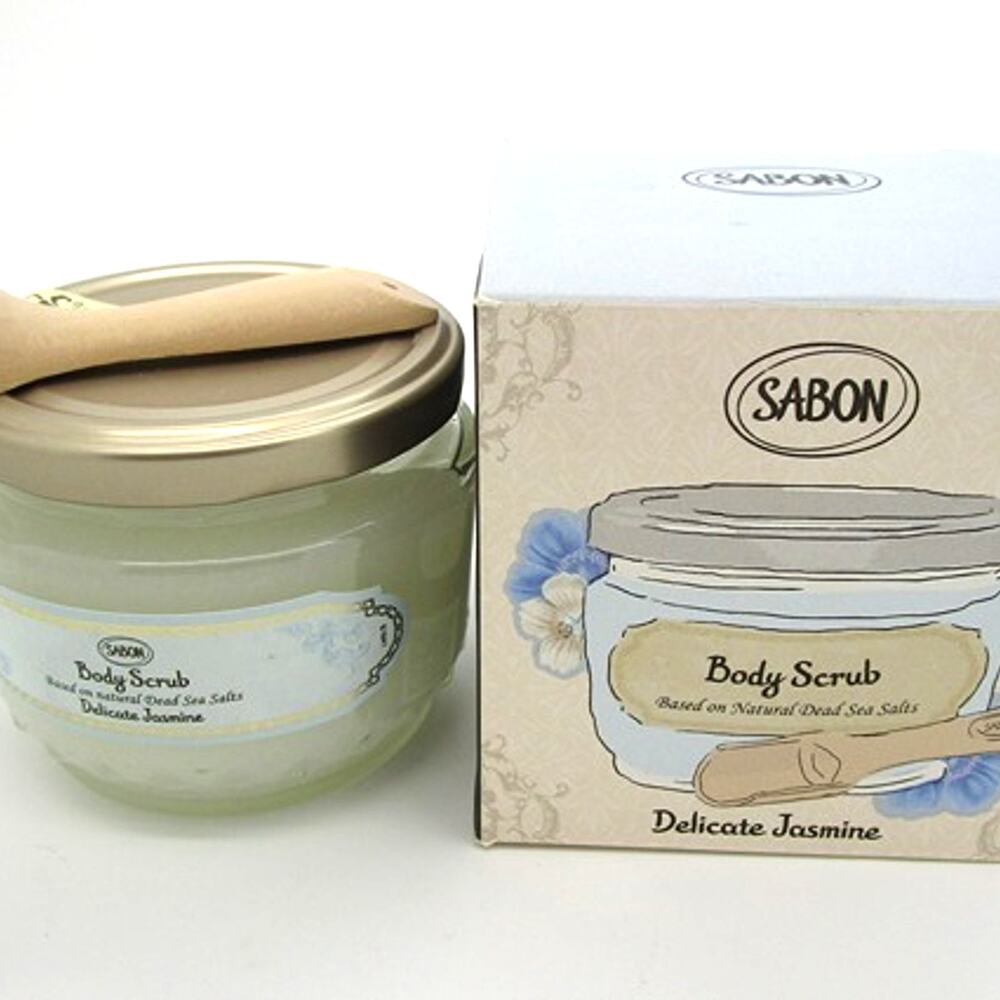 Sabon DELICATE JASMINE Body Scrub 11.3 oz NEW